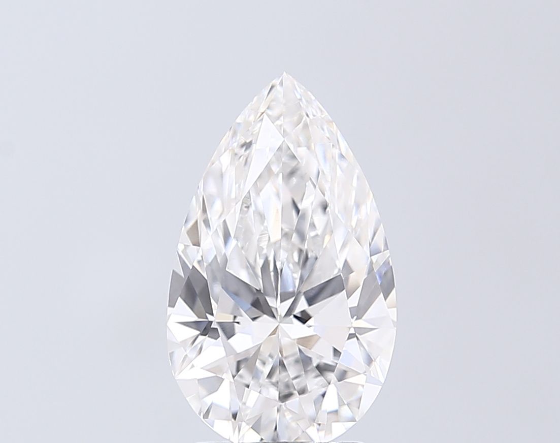 3.01 ct. pear Lab Grown Diamond front image