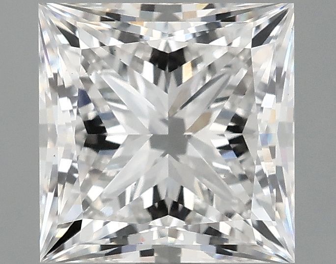 2.10 ct. princess Lab Grown Diamond front image