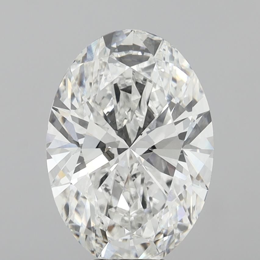 8.01 ct. oval Lab Grown Diamond front image