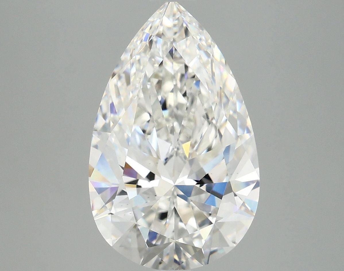 4.06 ct. pear Lab Grown Diamond front image
