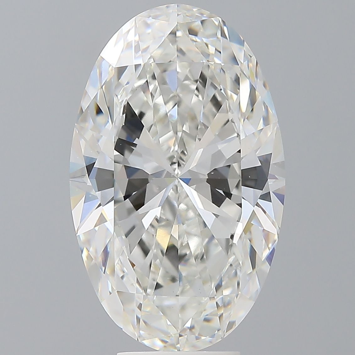 7.07 ct. oval Lab Grown Diamond front image