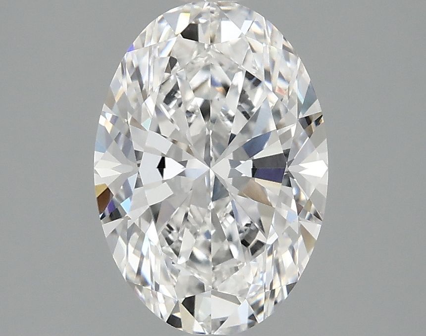 2.08 ct. oval Lab Grown Diamond front image