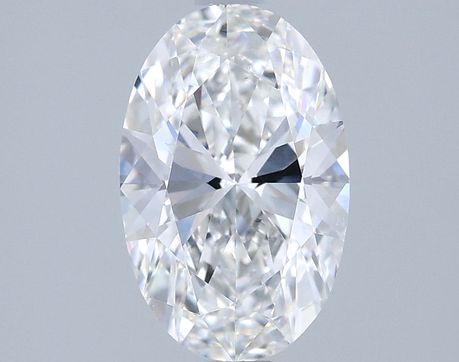 1.37 ct. oval Lab Grown Diamond front image