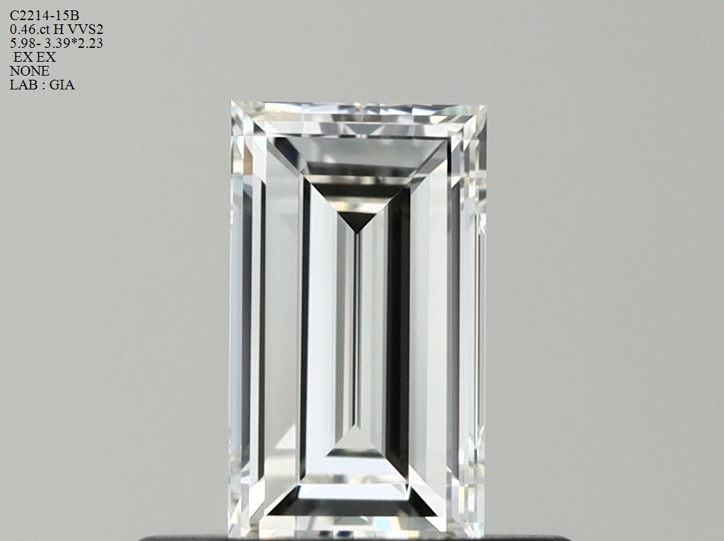 0.46 ct Baguette Diamond