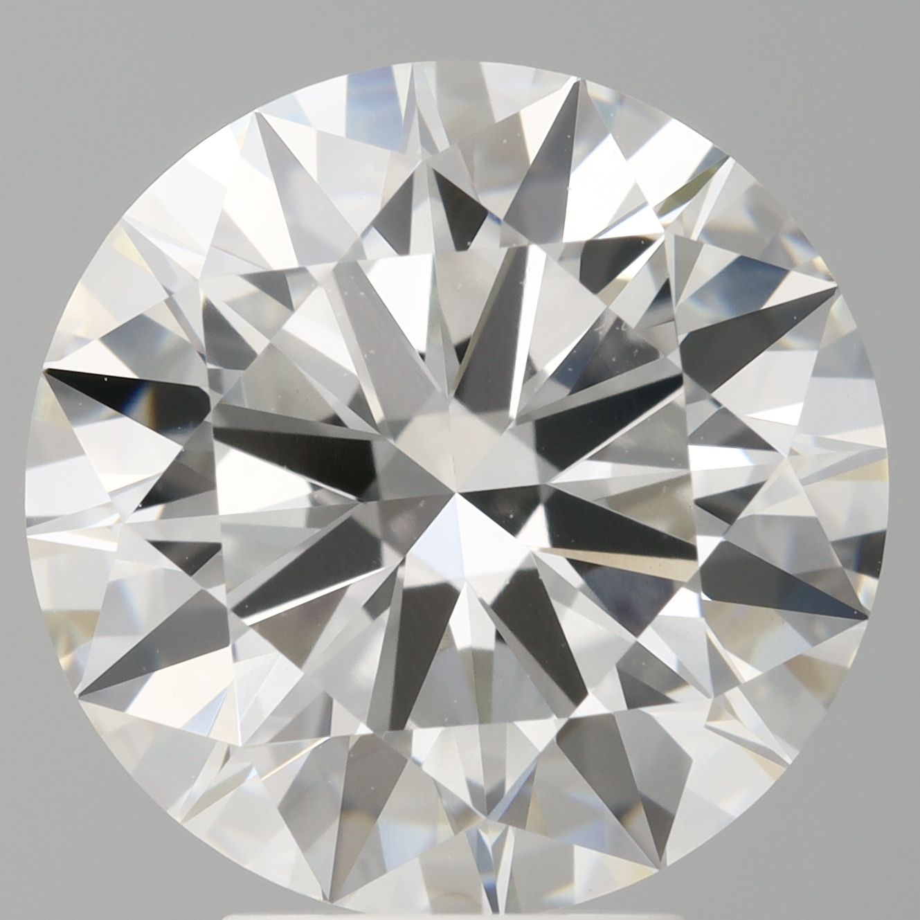 5.02 ct. round Lab Grown Diamond front image