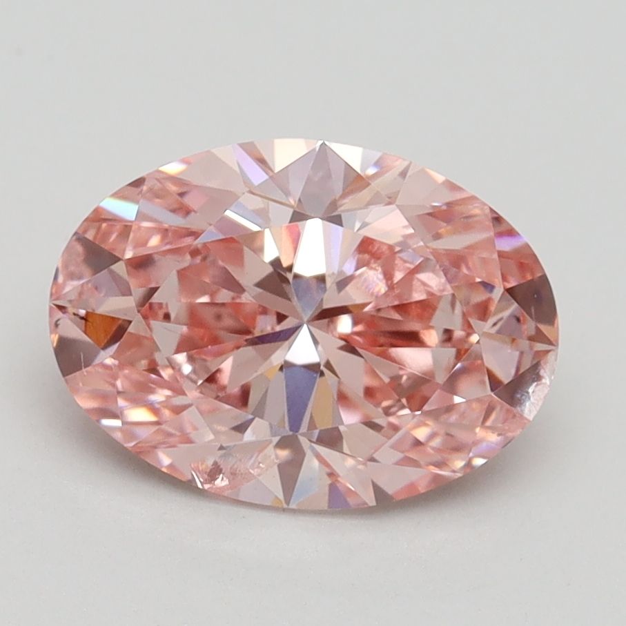 2.01 ct. oval Lab Grown Diamond front image