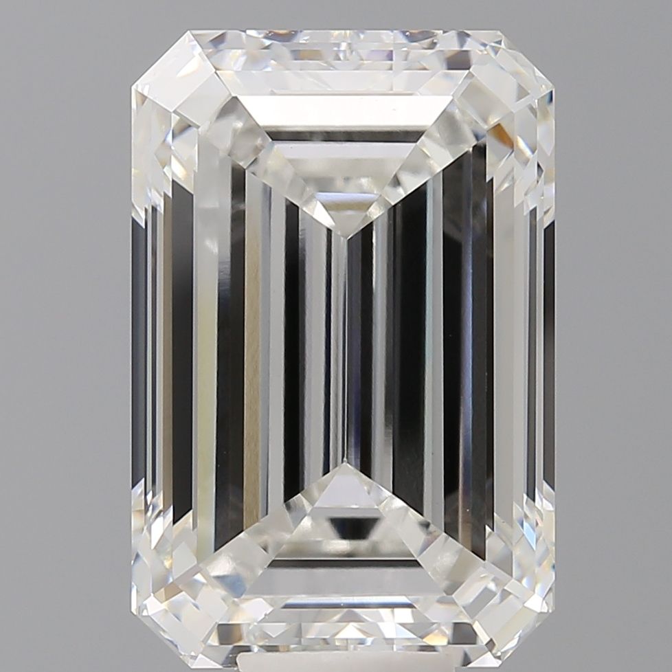 12.92 ct. emerald Lab Grown Diamond front image