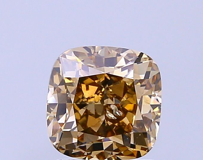 2.01 Carat Cushion brilliant Diamond Light Brown SI2