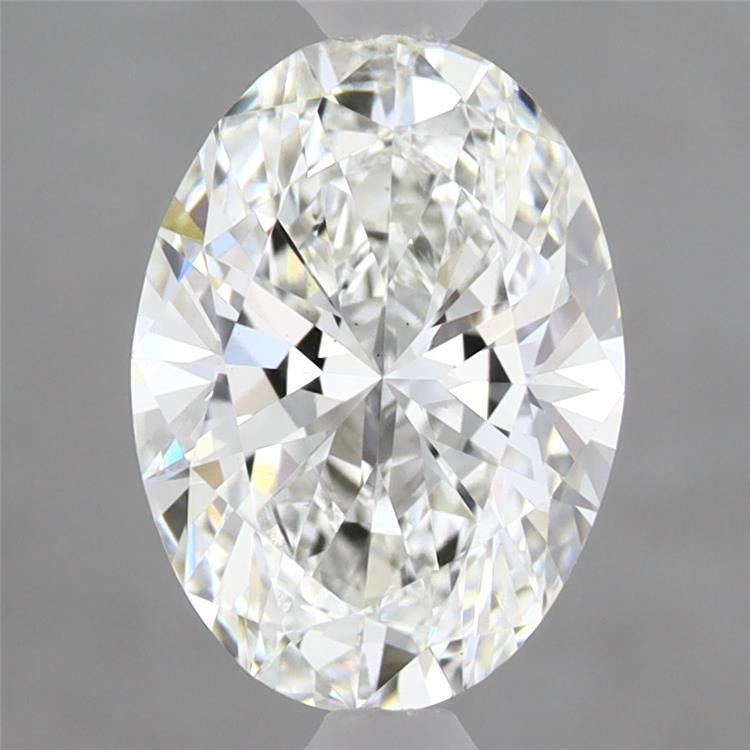 2.01 ct. oval Lab Grown Diamond front image