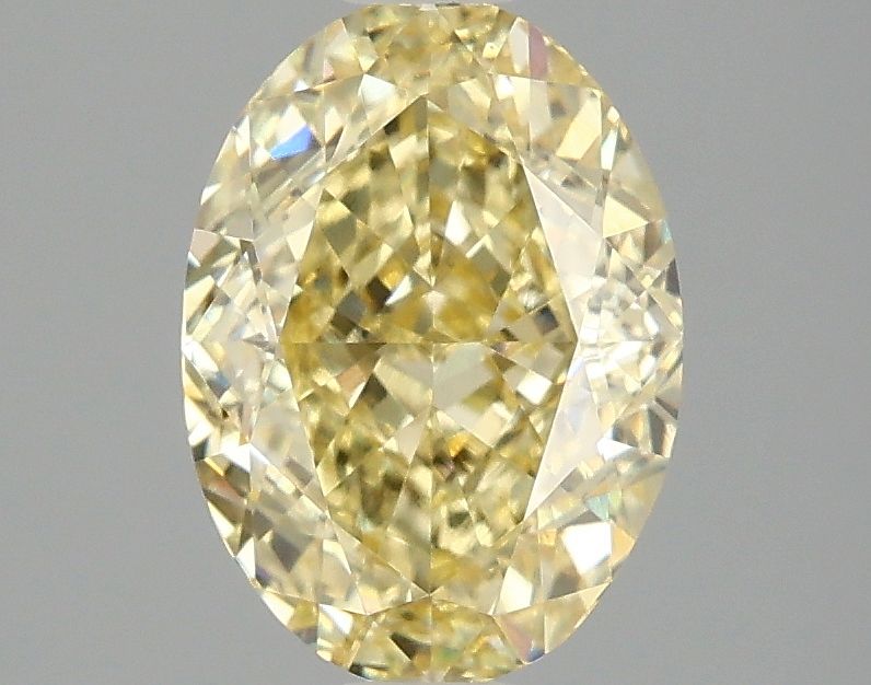 2.07 ct. oval Lab Grown Diamond front image
