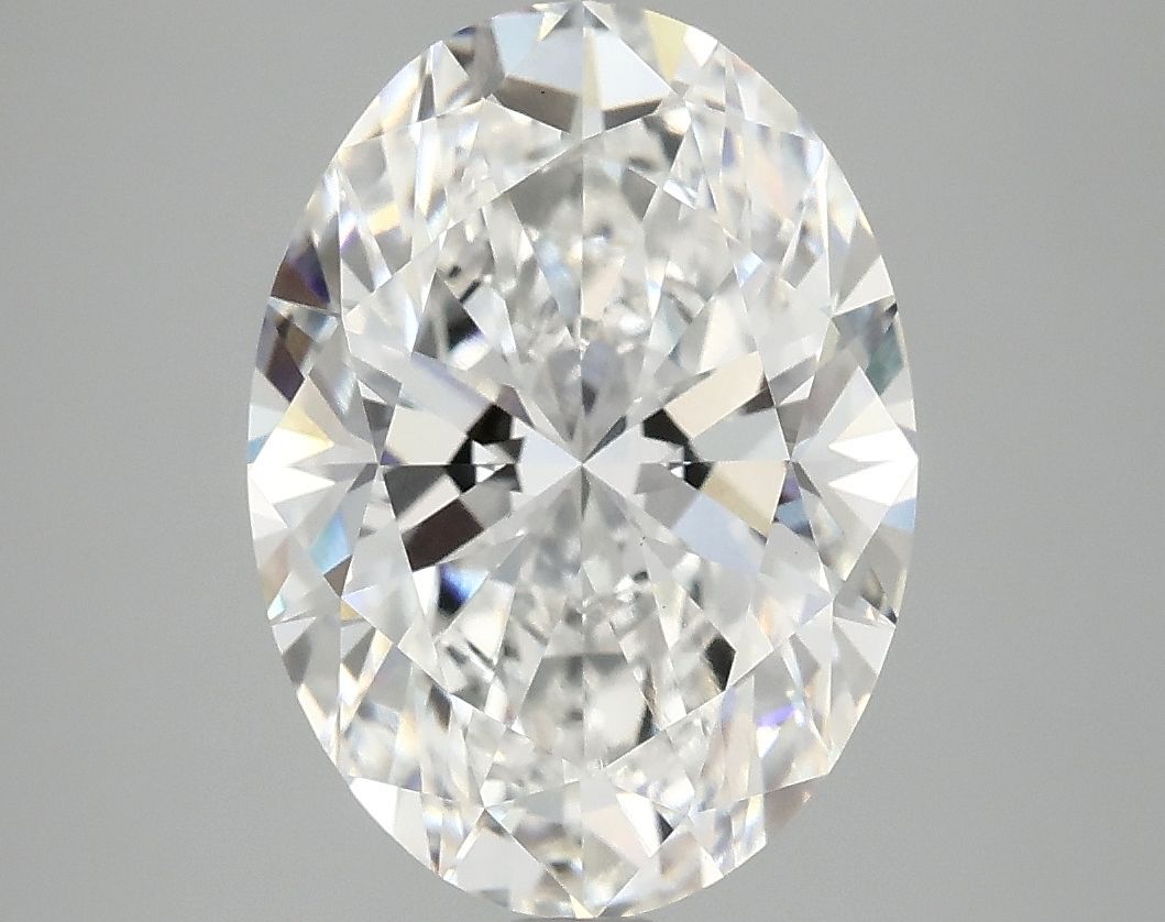4.10 ct. oval Lab Grown Diamond front image