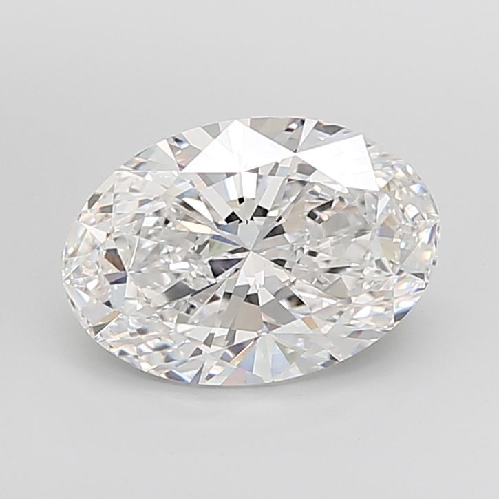 6.09 ct. oval Lab Grown Diamond front image