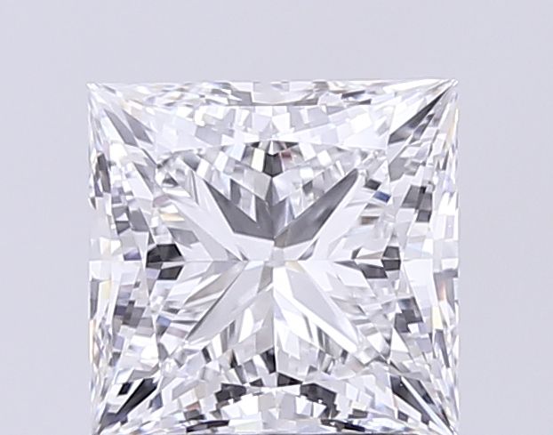 2.71 ct. princess Lab Grown Diamond front image