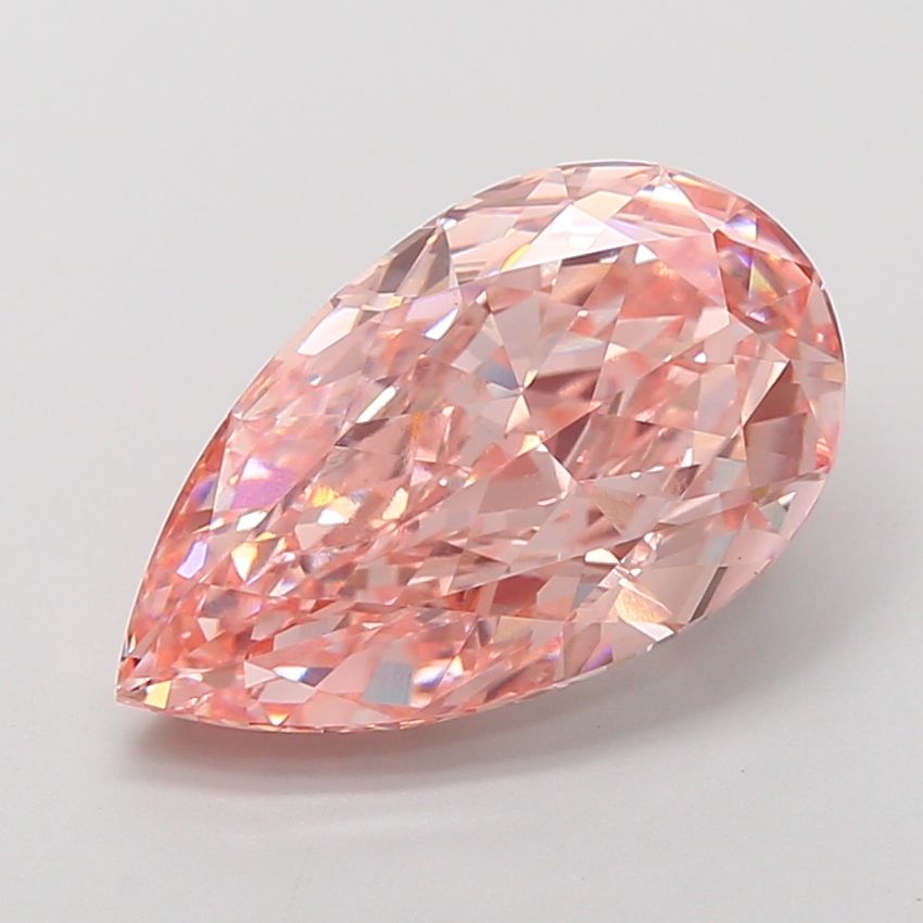 5.37 ct. pear Lab Grown Diamond front image