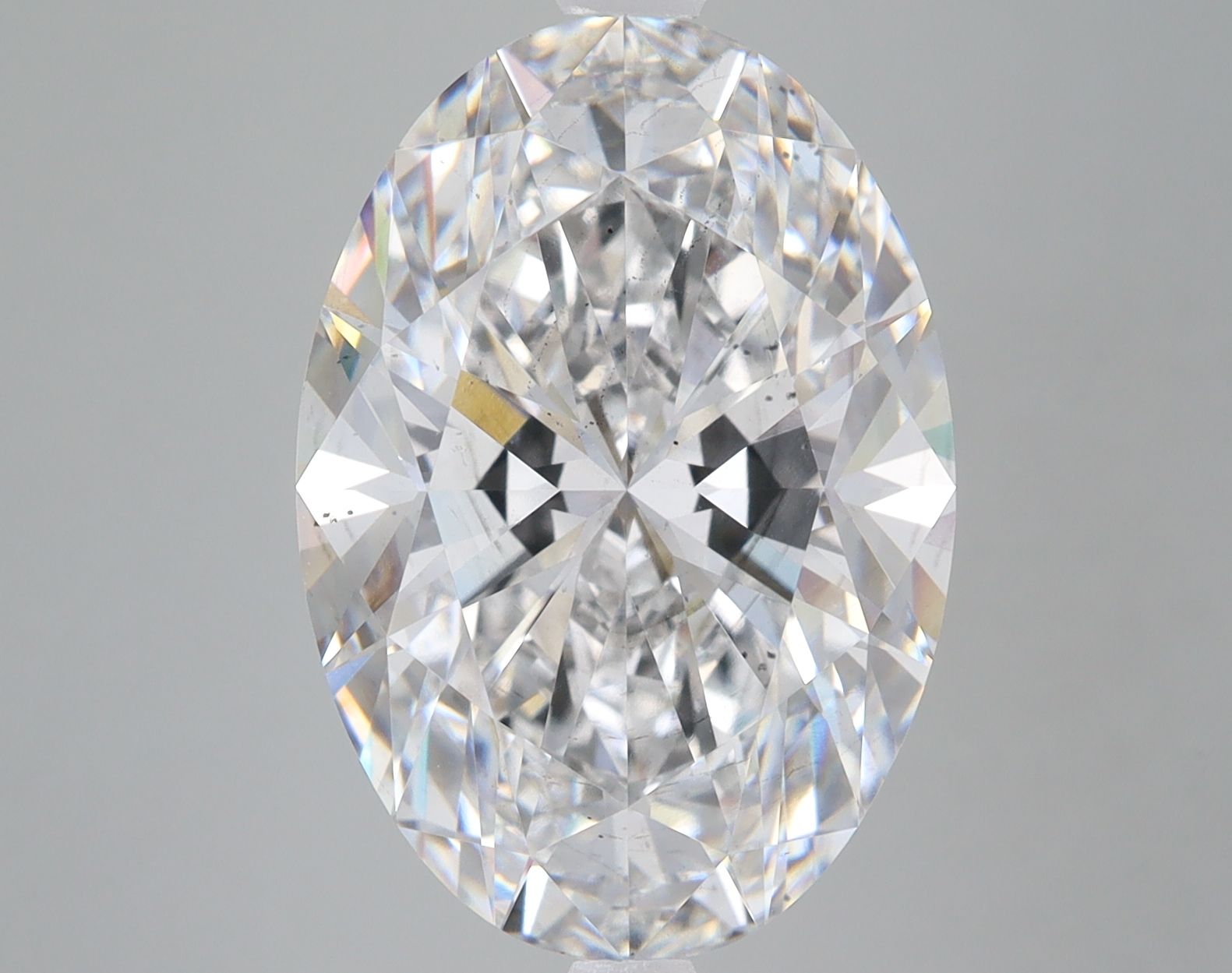 8.91 ct. oval Lab Grown Diamond front image
