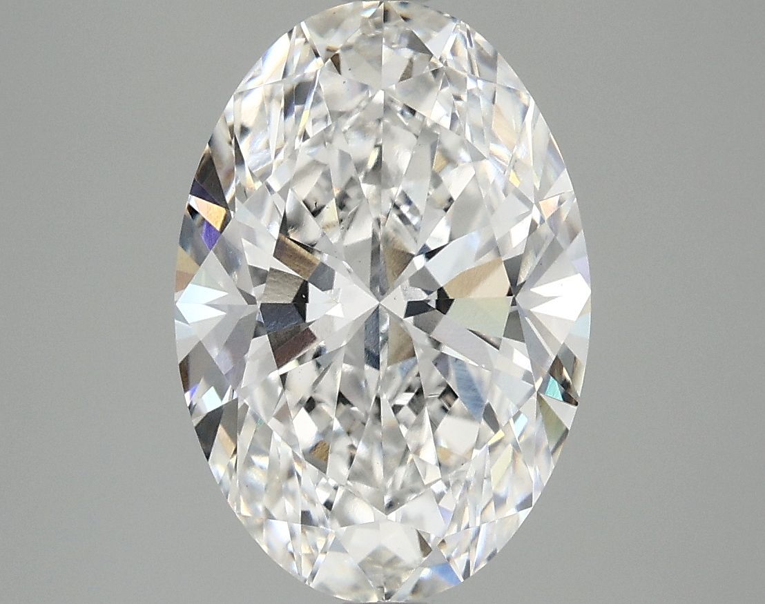4.03 ct. oval Lab Grown Diamond front image