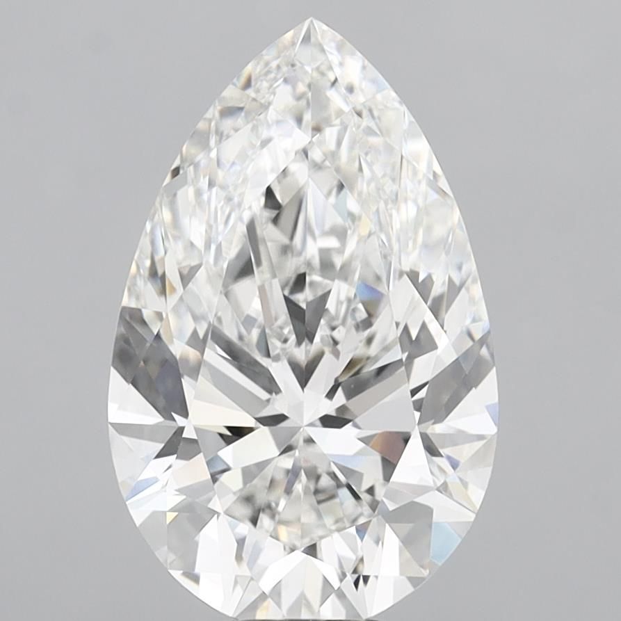 9.02 ct. pear Lab Grown Diamond front image
