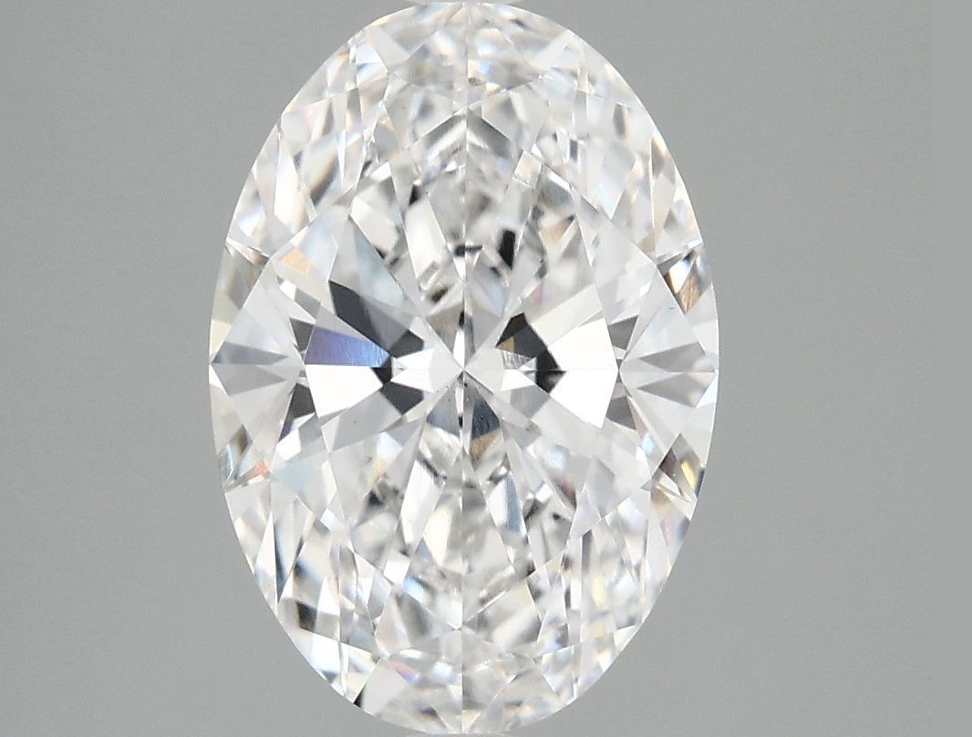 2.96 ct. oval Lab Grown Diamond front image