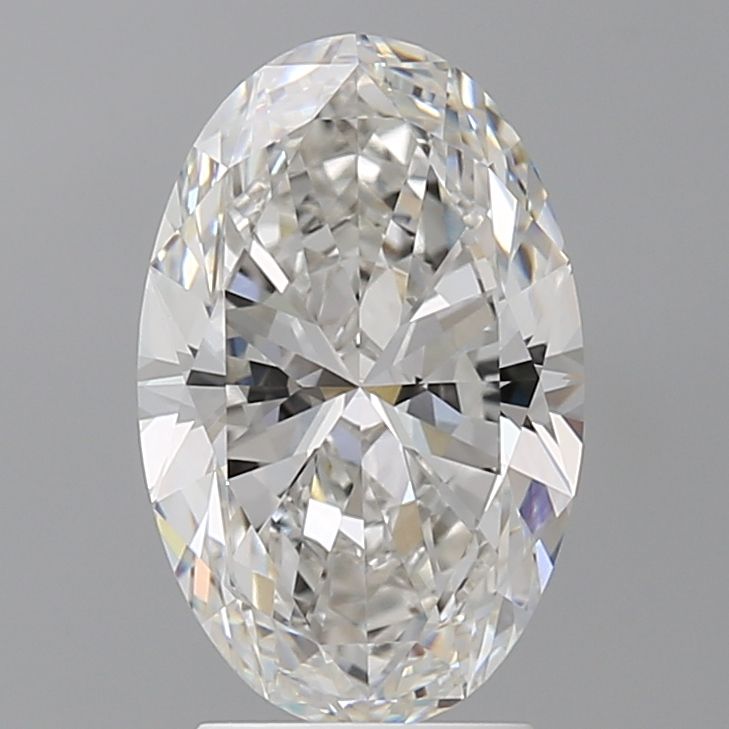 3.10 ct. oval Lab Grown Diamond front image