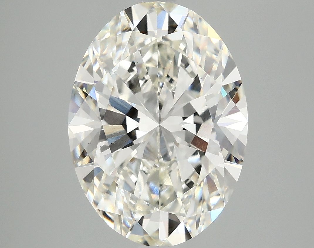 4.06 ct. oval Lab Grown Diamond front image