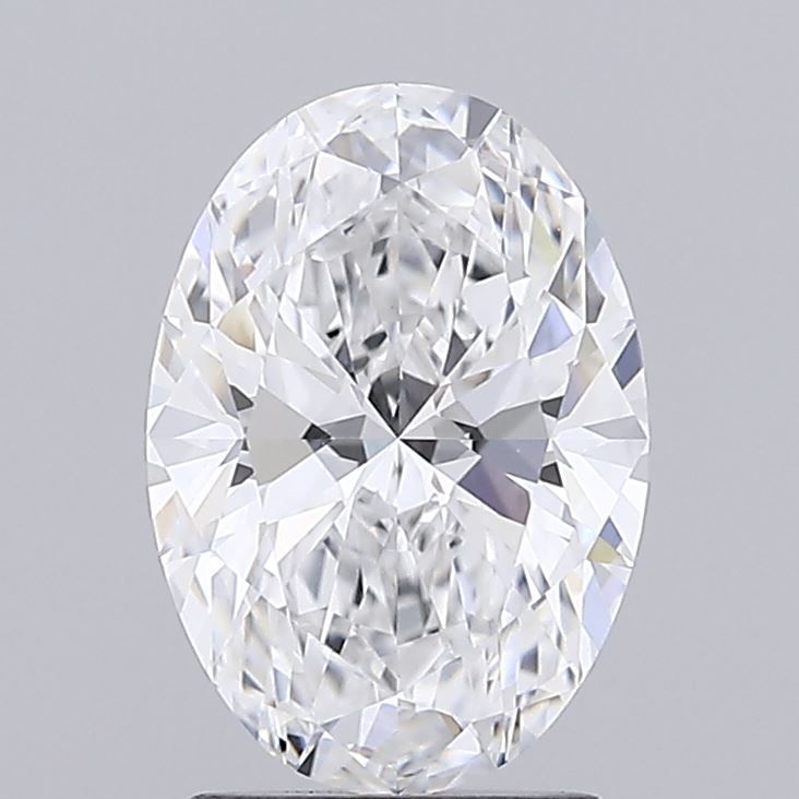 2.02 ct. oval Lab Grown Diamond front image