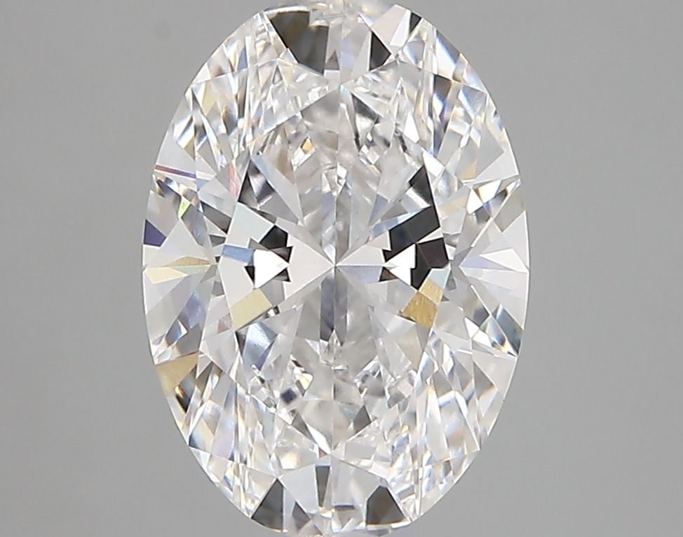 2.76 ct. oval Lab Grown Diamond front image