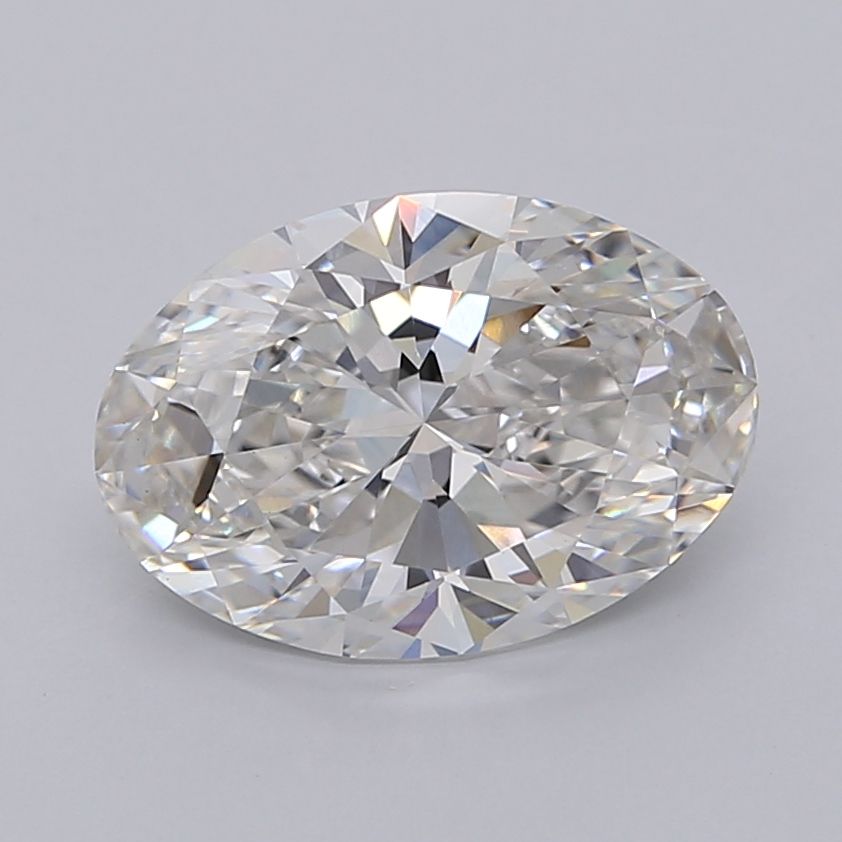 3.04 ct. oval Lab Grown Diamond front image