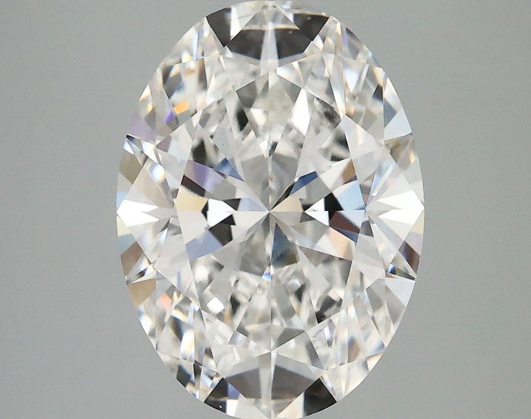 4.06 ct. oval Lab Grown Diamond front image