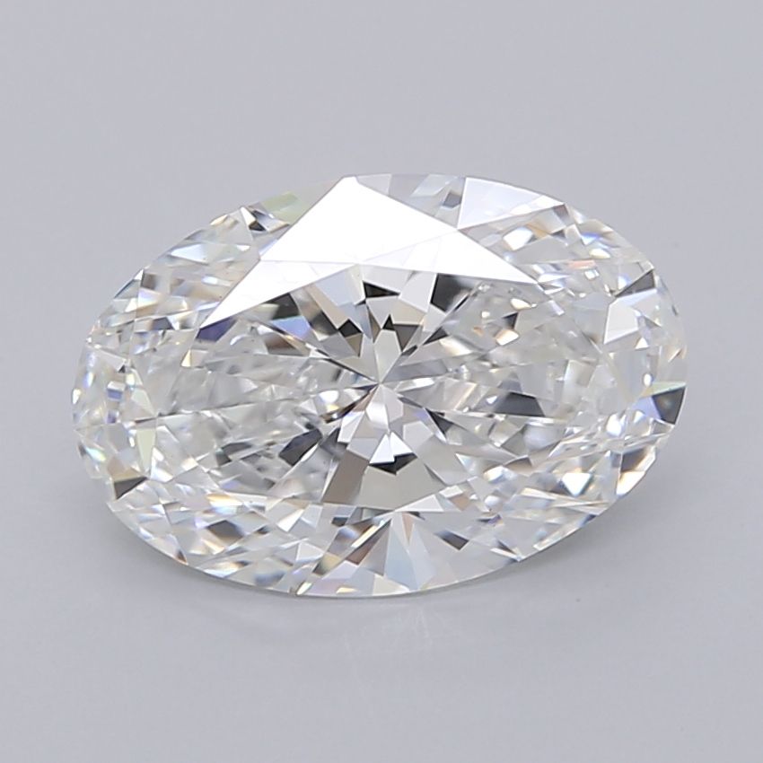 3.05 ct. oval Lab Grown Diamond front image