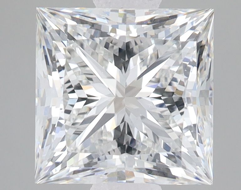 2.70 ct. princess Lab Grown Diamond front image