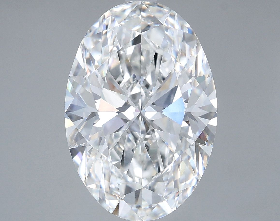 5.07 ct. oval Lab Grown Diamond front image