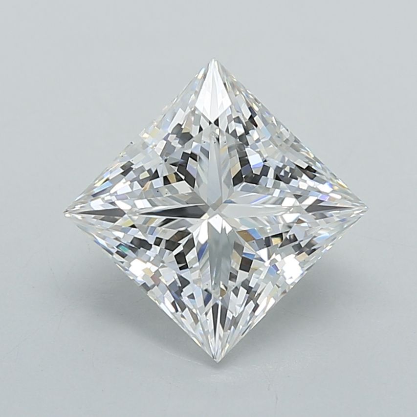 2.01 ct. princess Lab Grown Diamond front image