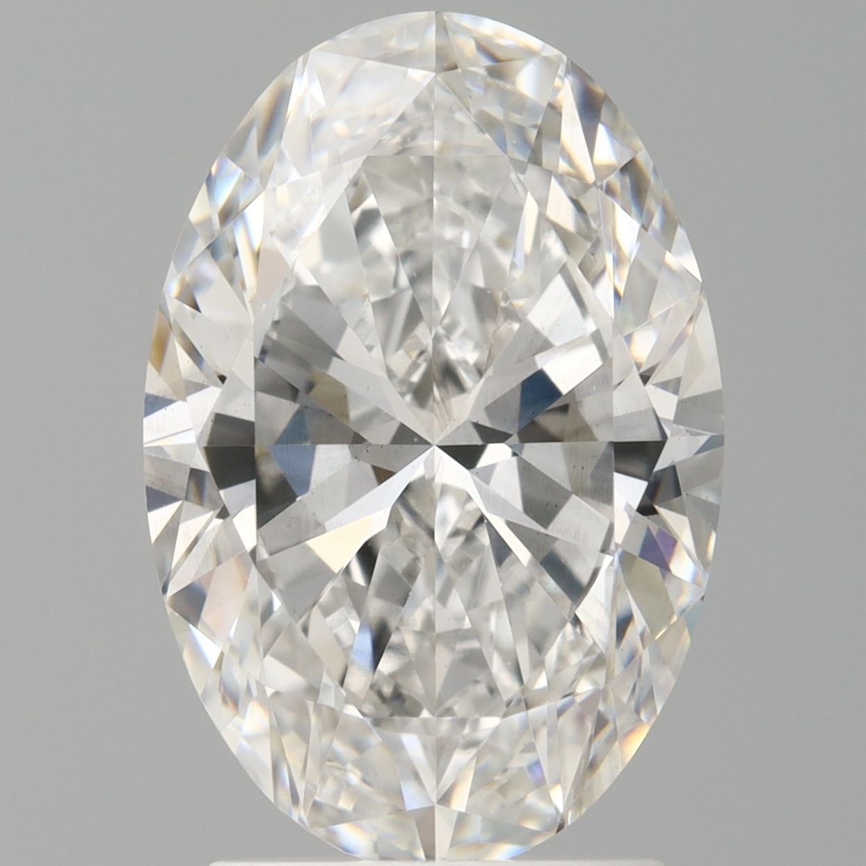 2.59 ct. oval Lab Grown Diamond front image