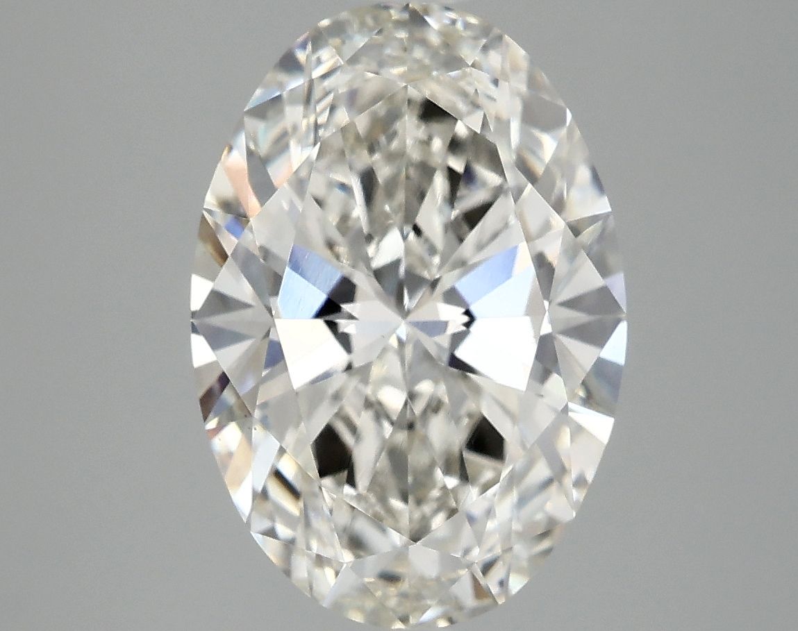 4.10 ct. oval Lab Grown Diamond front image