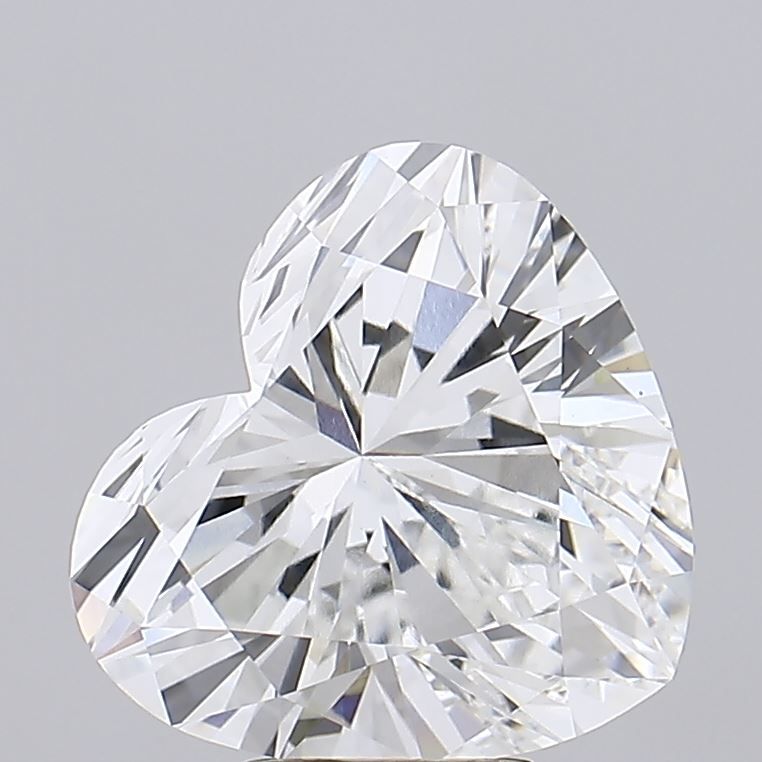 5.54 ct. heart Lab Grown Diamond front image