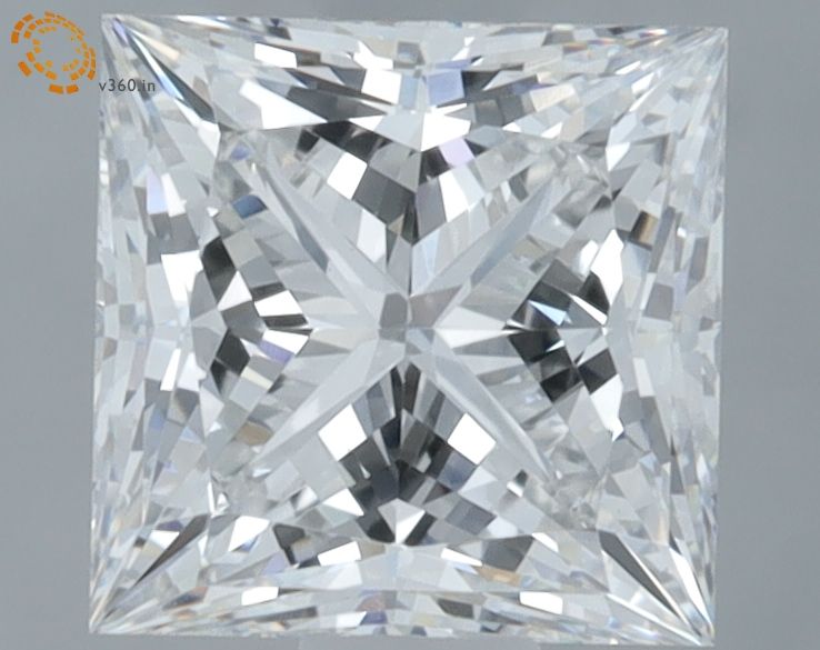 1.05 ct. princess Lab Grown Diamond front image