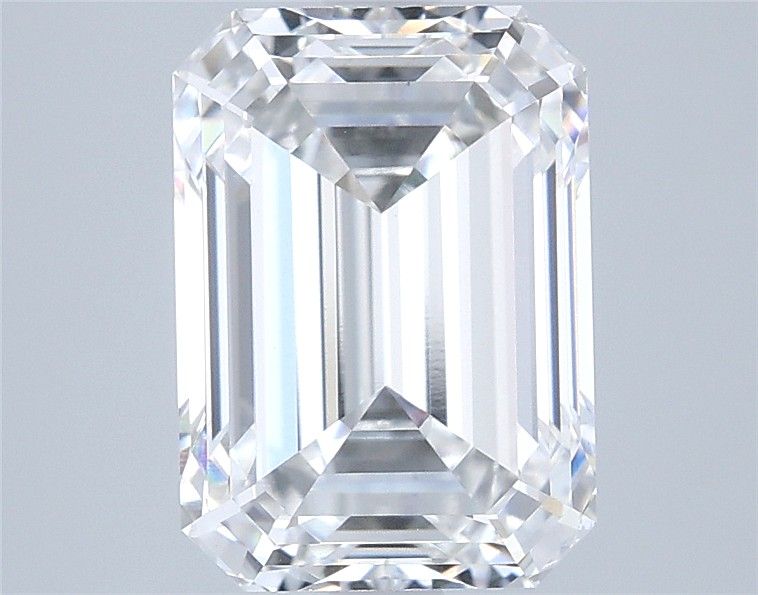 3.57 ct. emerald Lab Grown Diamond front image
