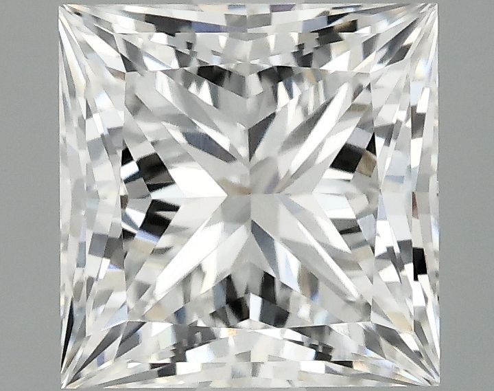 2.10 ct. princess Lab Grown Diamond front image