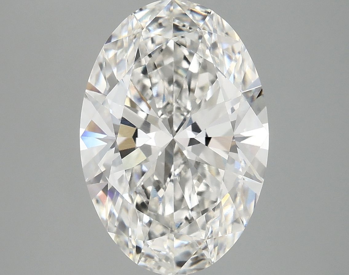 3.90 ct. oval Lab Grown Diamond front image