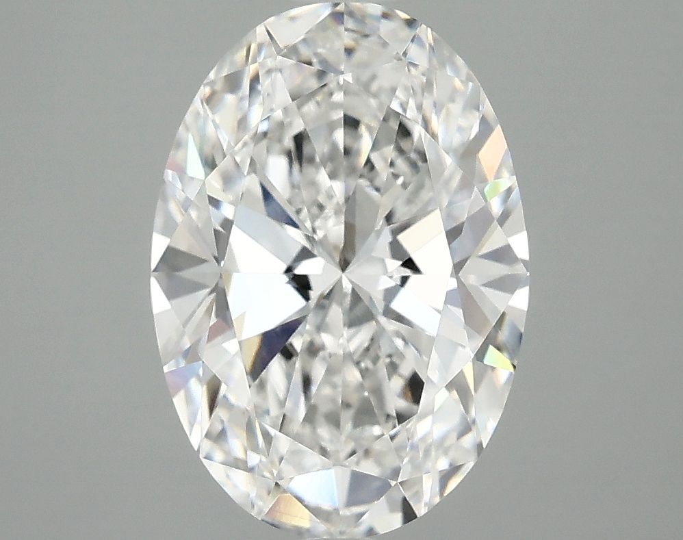 3.02 ct. oval Lab Grown Diamond front image