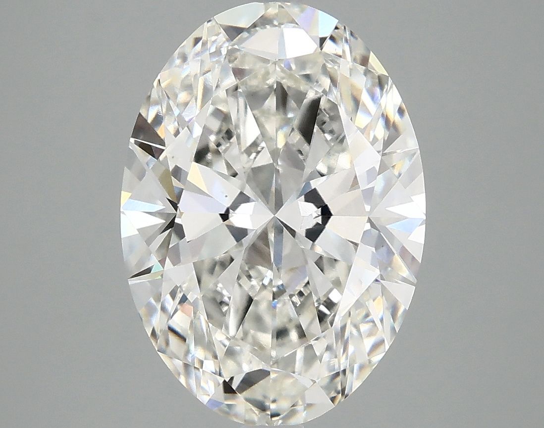 4.04 ct. oval Lab Grown Diamond front image