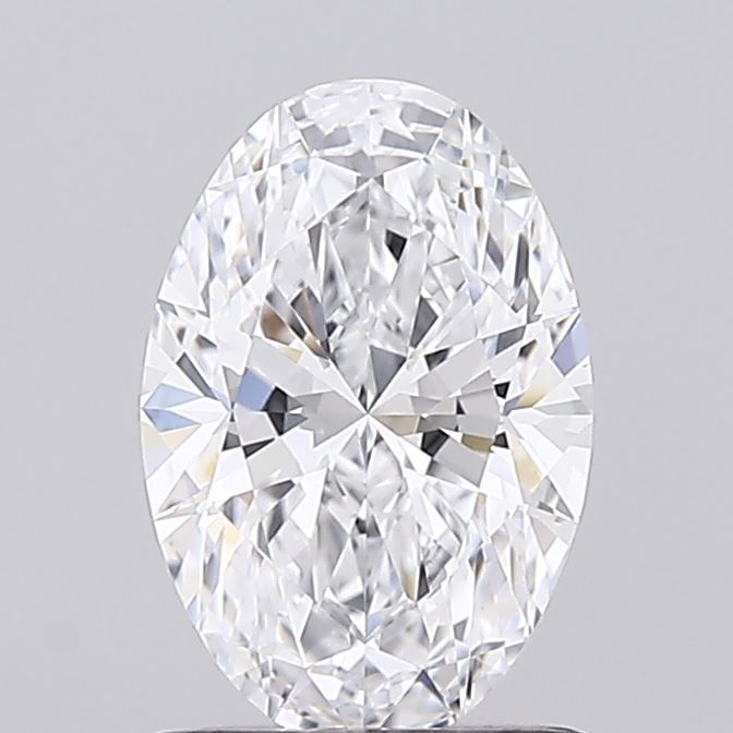 1.10 ct. oval Lab Grown Diamond front image