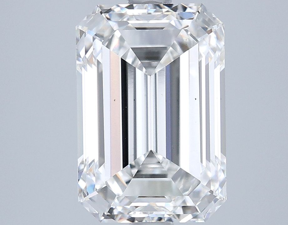 3.73 ct. emerald Lab Grown Diamond front image