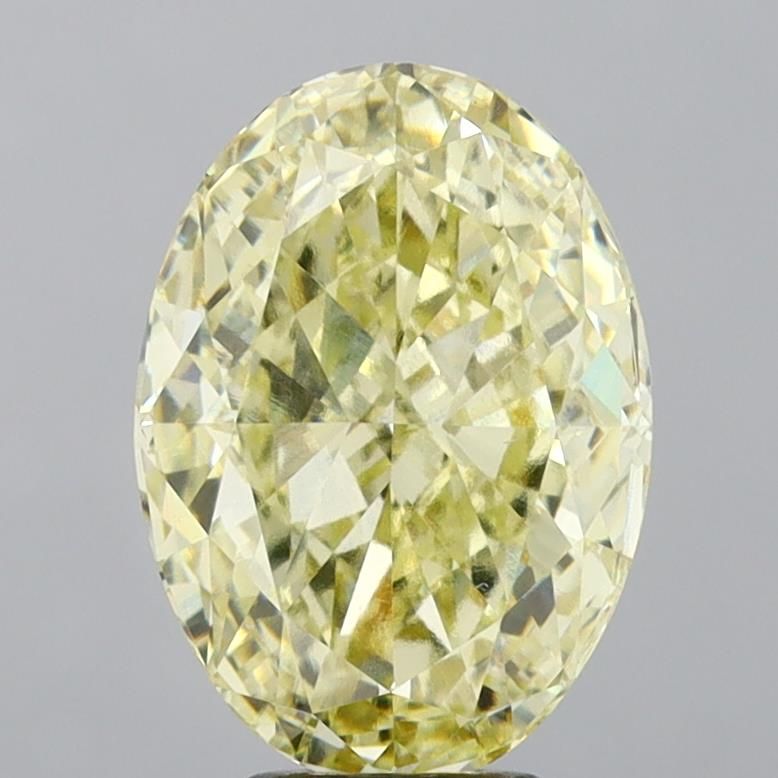 6.01 ct. oval Lab Grown Diamond front image