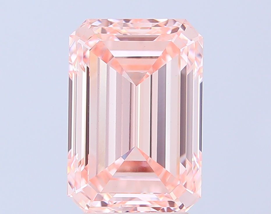 5.56 ct. emerald Lab Grown Diamond front image