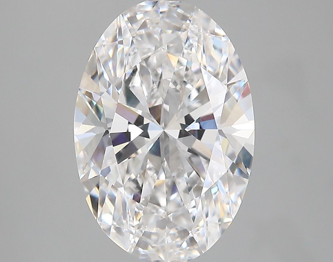 4.25 ct. oval Lab Grown Diamond front image