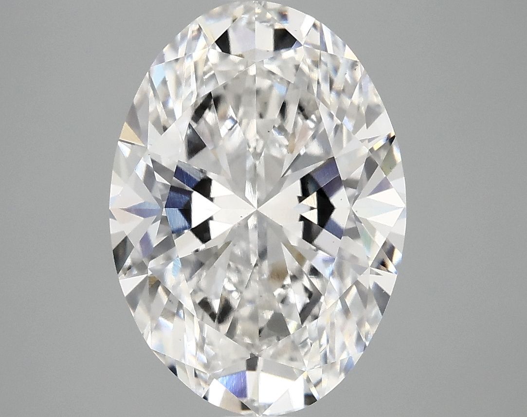 3.93 ct. oval Lab Grown Diamond front image