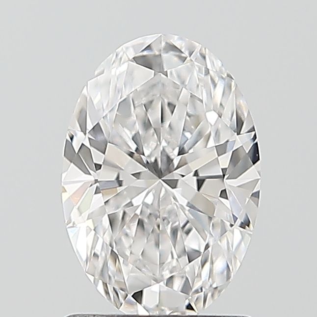 1.23 ct. oval Lab Grown Diamond front image