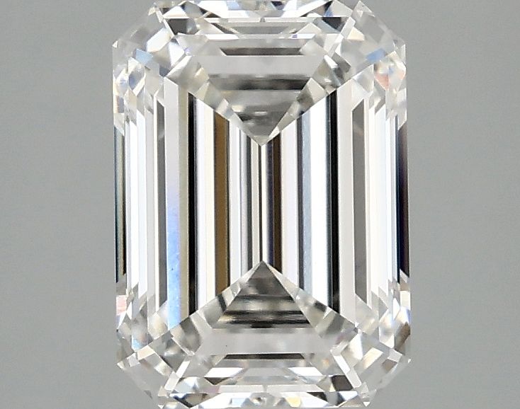 2.10 ct. emerald Lab Grown Diamond front image