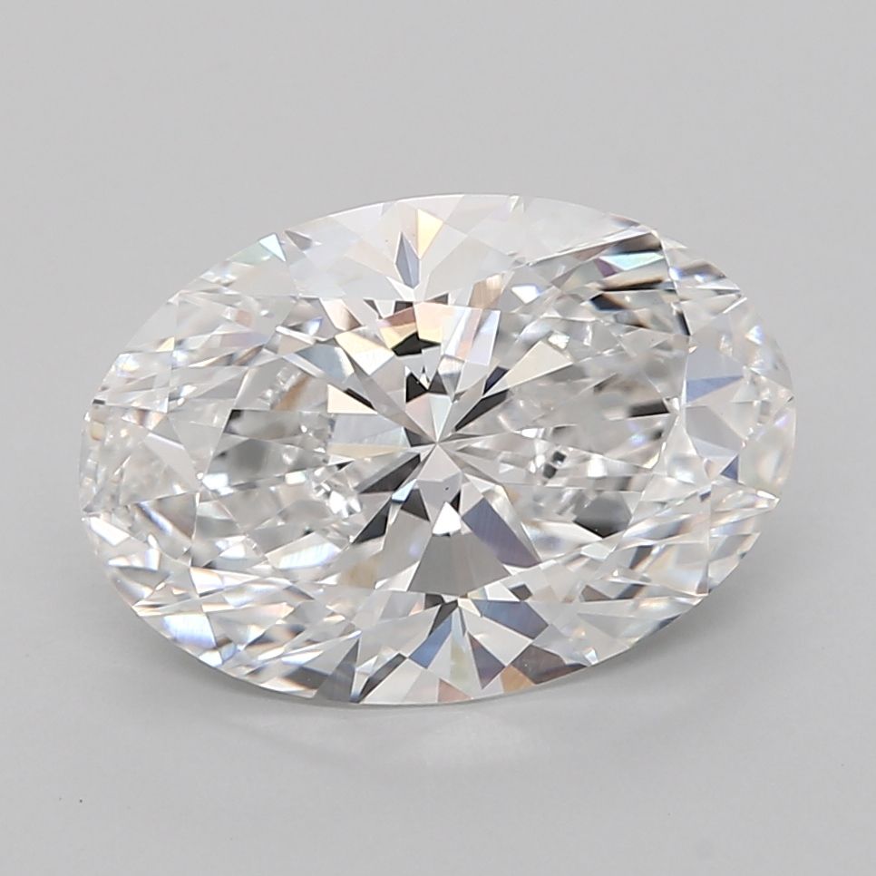 5.08 ct. oval Lab Grown Diamond front image
